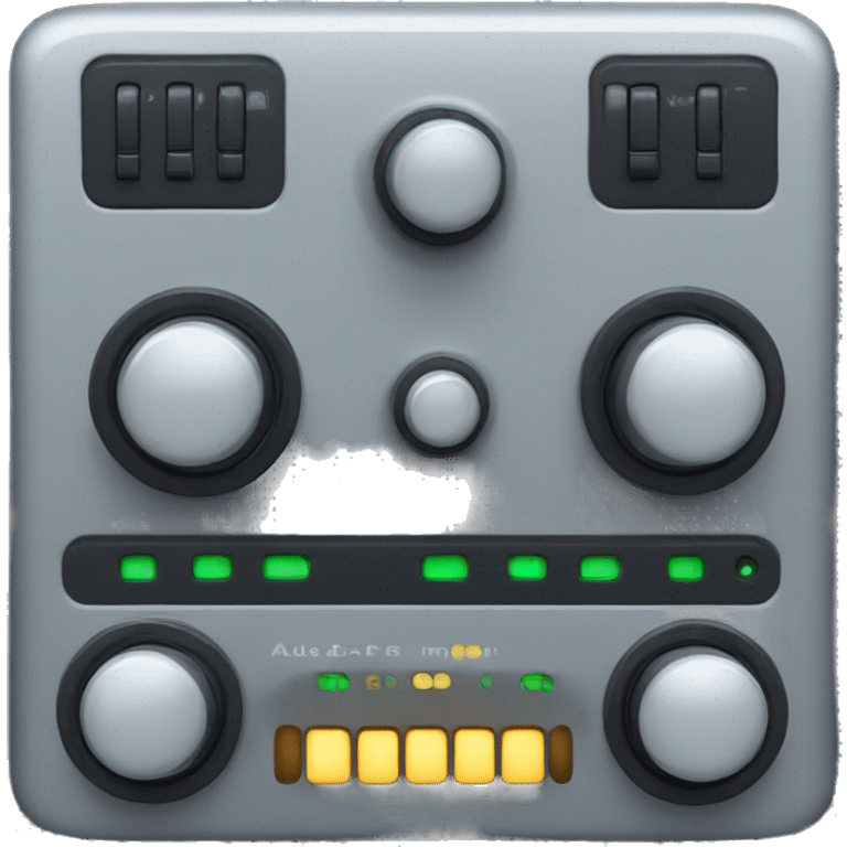 audio interface emoji