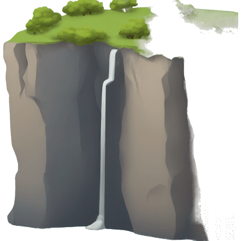 cliff side emoji