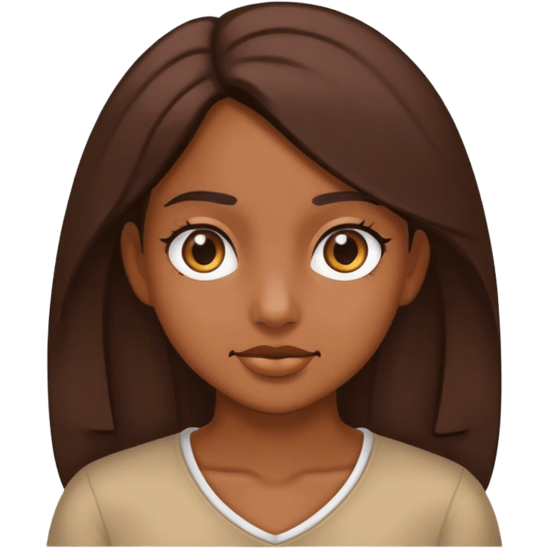 Brown girl hija I  emoji