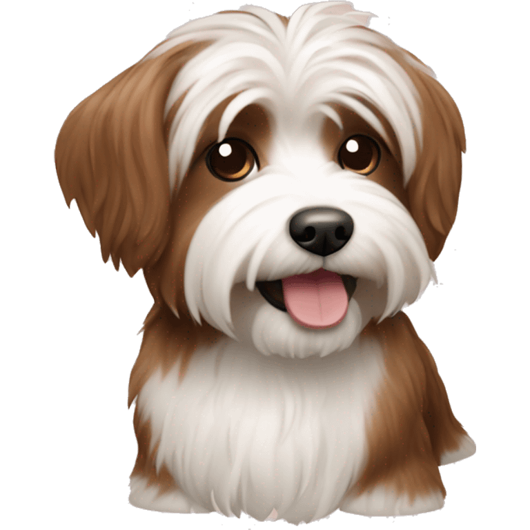 Havanese dog red emoji