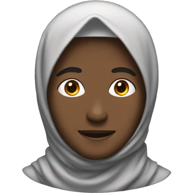 Gay man with a hijab emoji