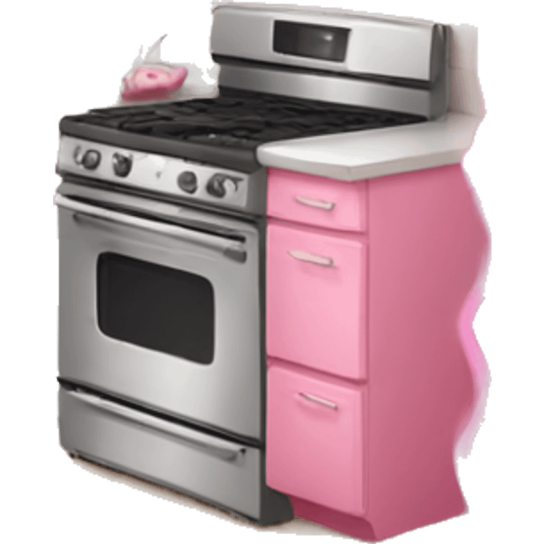 pink kitchen emoji