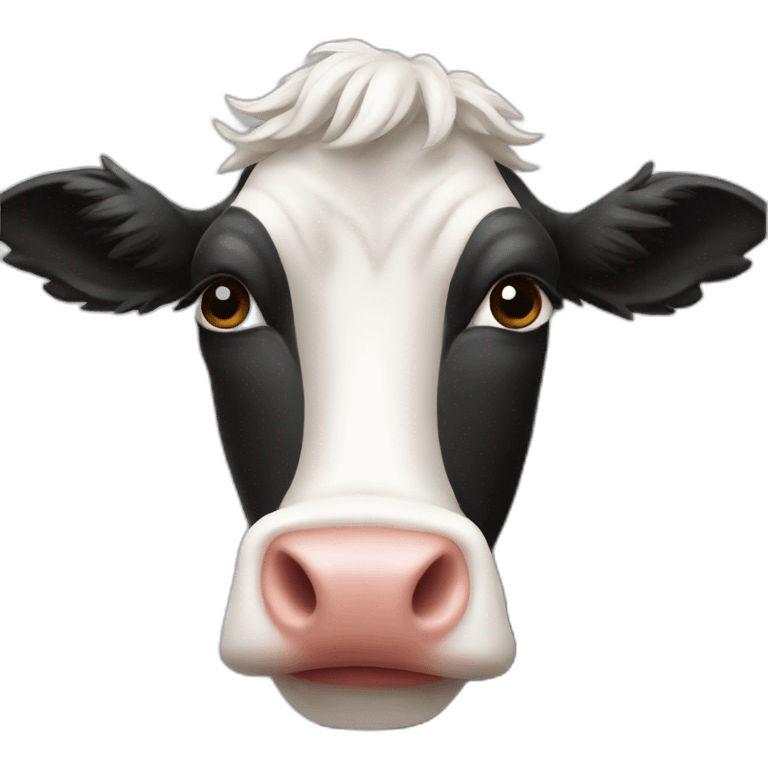 Vache enrhumé emoji