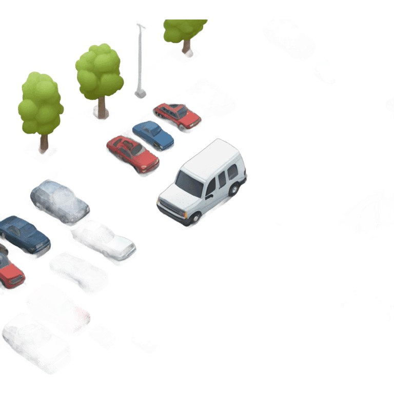 isometric carpark emoji