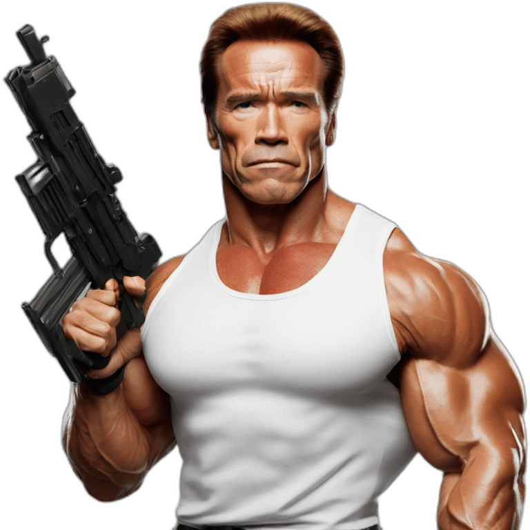 Arnold Schwarzenegger Weapons emoji