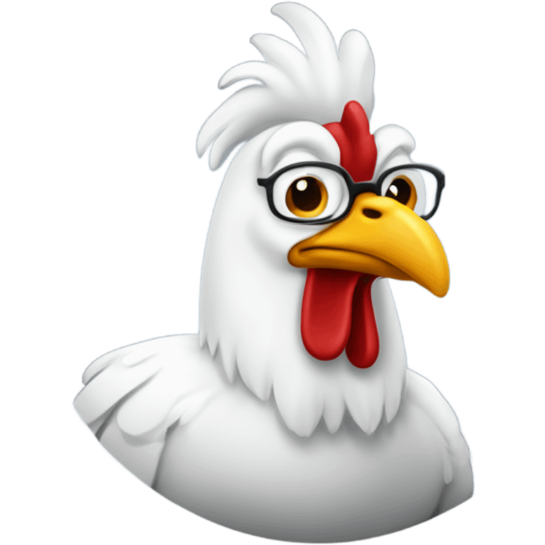 Foghorn leghorn scientist emoji