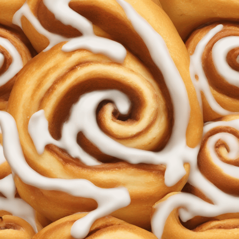 Cinnamon roll with milk  emoji