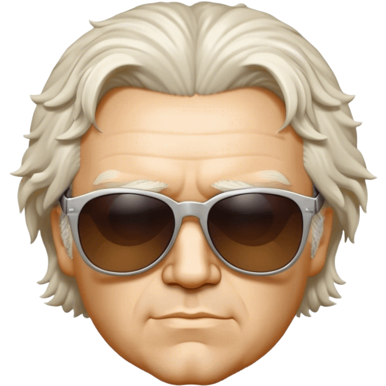 Cinematic Realistic Beethoven Pop Culture Emoji, featuring an evocative portrayal of the legendary composer rendered with delicate textures and emotive lighting. emoji