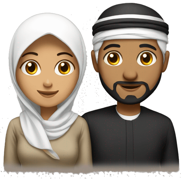 Islamic couple  emoji