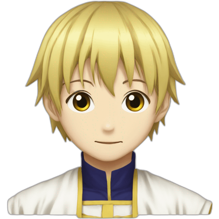 Kurapika Kurta from HunterxHunter emoji