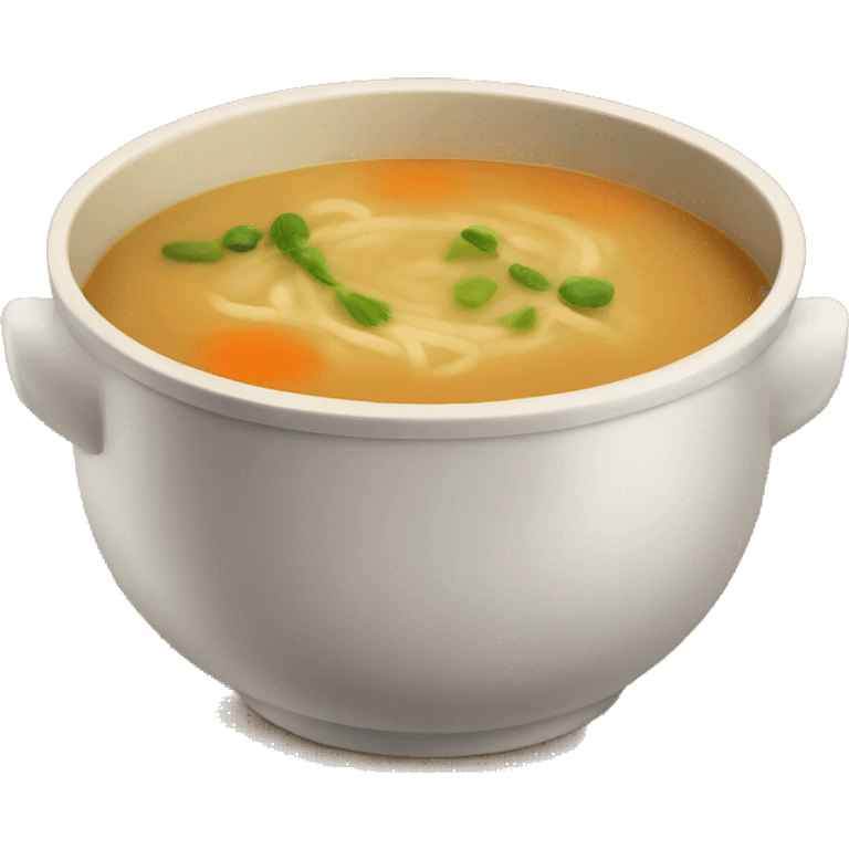 Soup broth  emoji