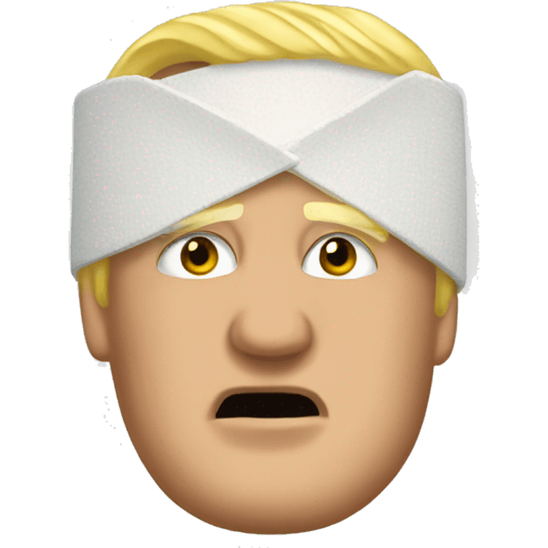 Trump ear bandage emoji