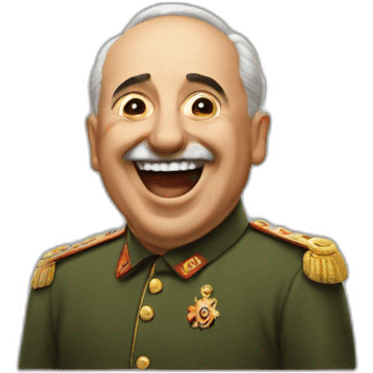 Francisco Franco laugh emoji