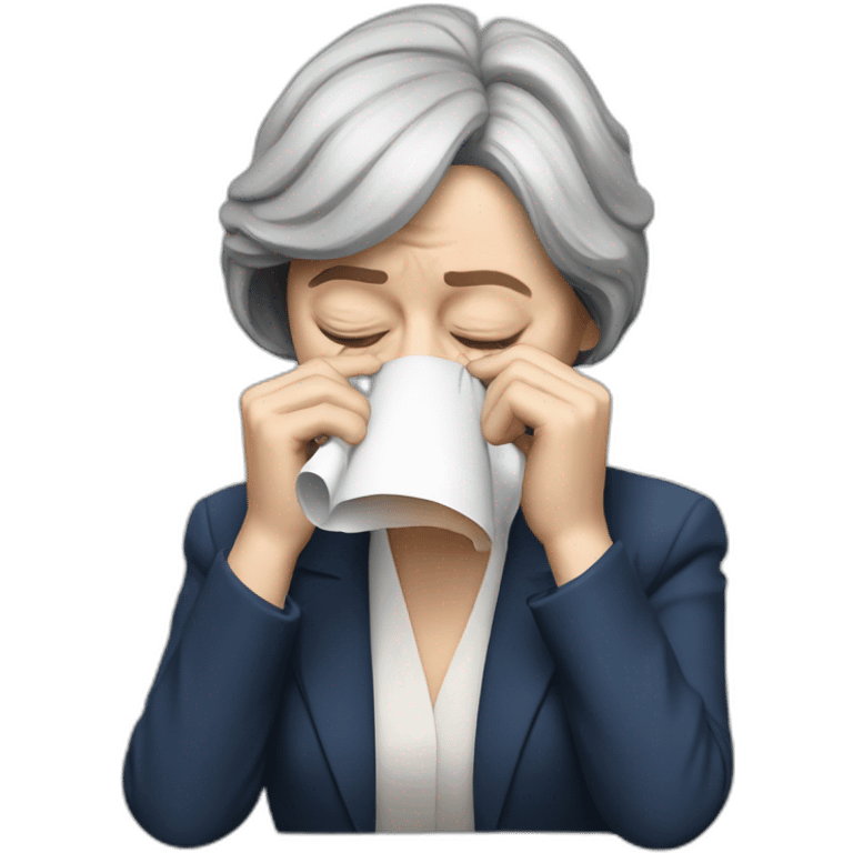 theresa may vomiting emoji