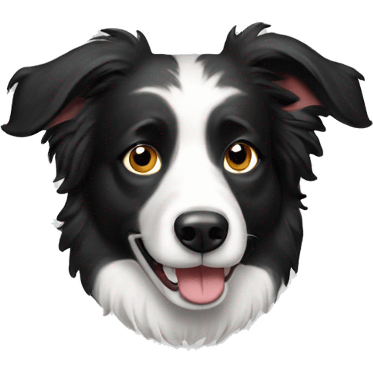 border collie dog  emoji