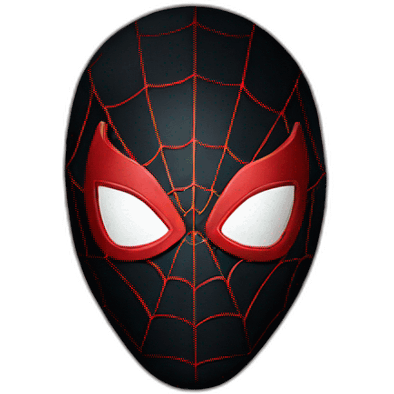  miles morales in mask emoji