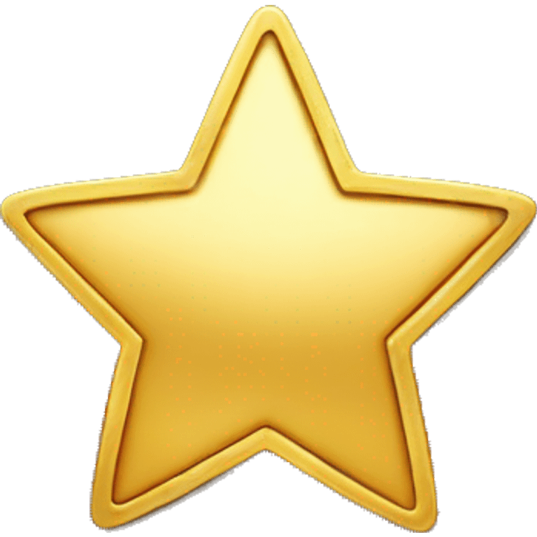 star shape on gold coin emoji