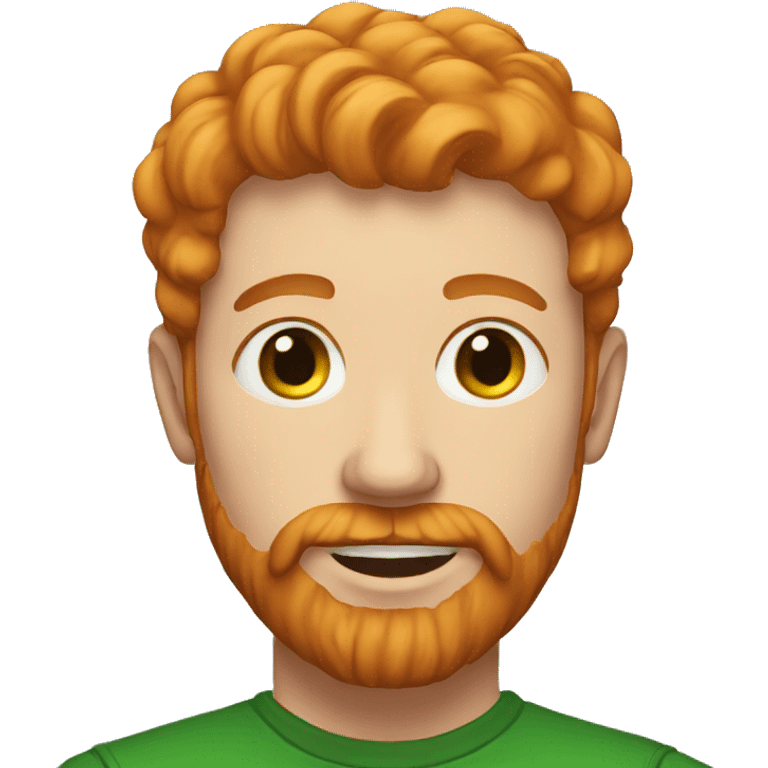 Portrait, Irish Male, 34, Ginger, Facial Hair emoji