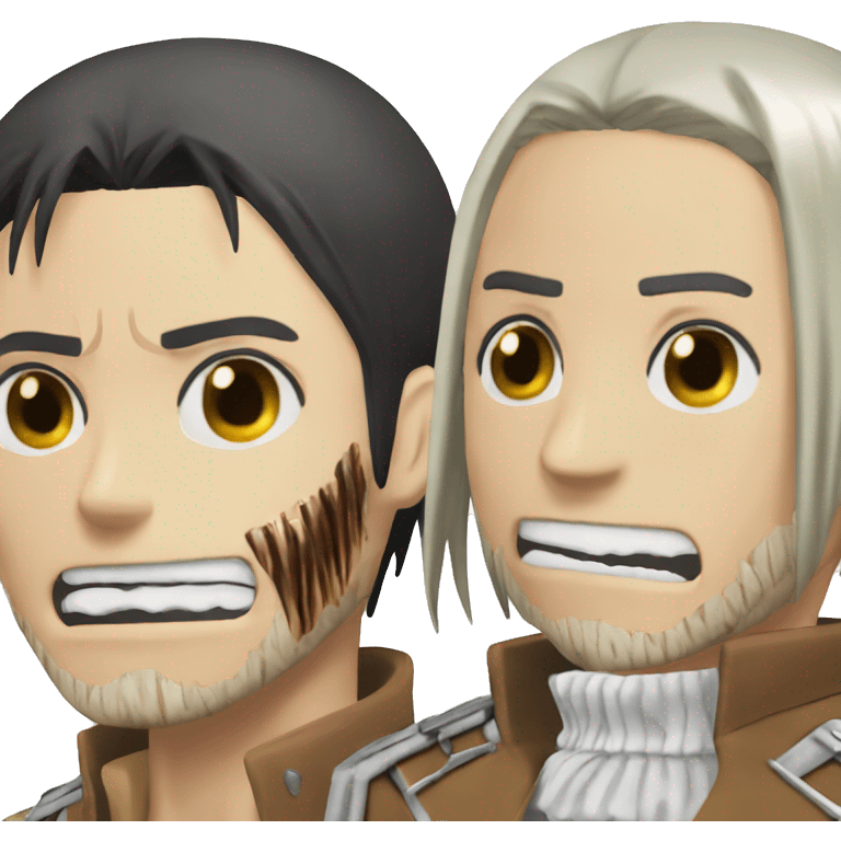 Attack on titan eren  emoji