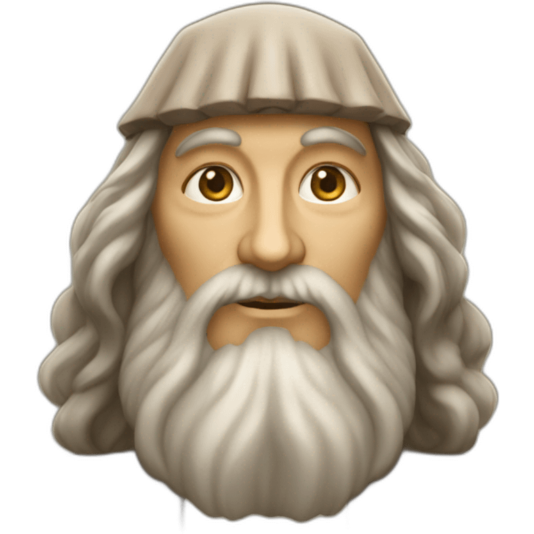 leonardo da vinci forward emoji