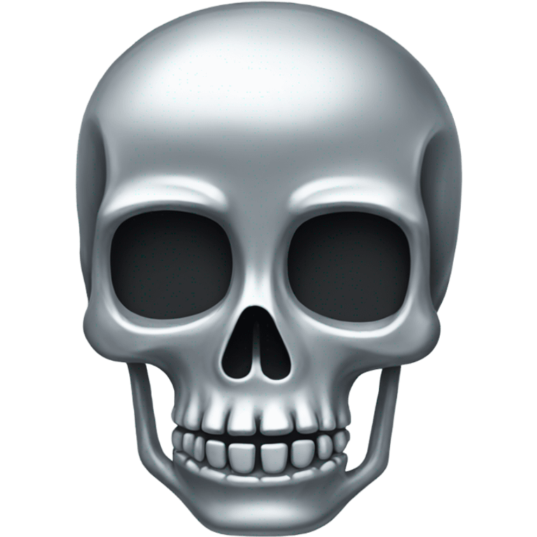 Chrome skeleton  emoji