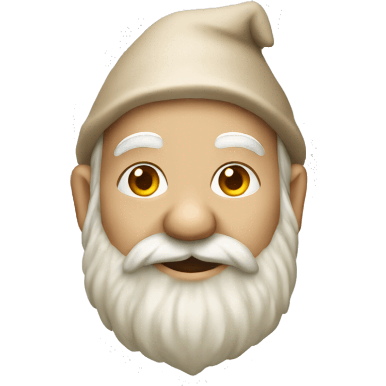 Beige gnome  emoji