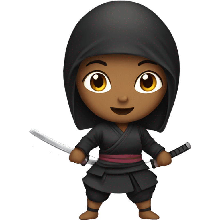 Ninja girl emoji