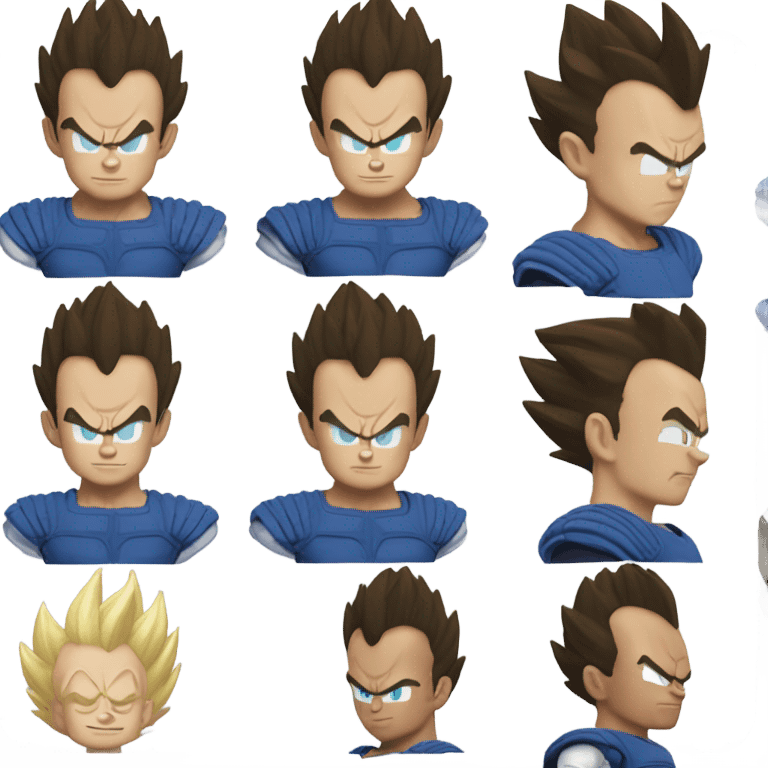 Vegeta super saiyan blue emoji