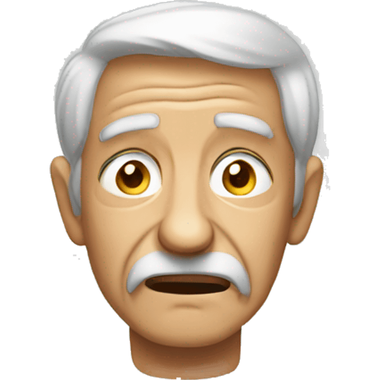 annoying old man emoji