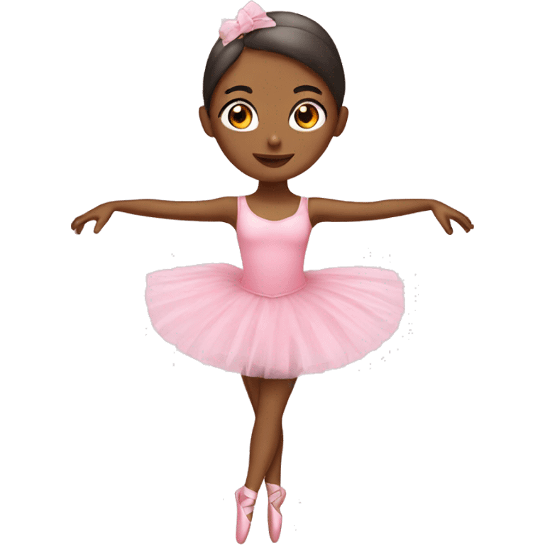 Pink ballerina emoji