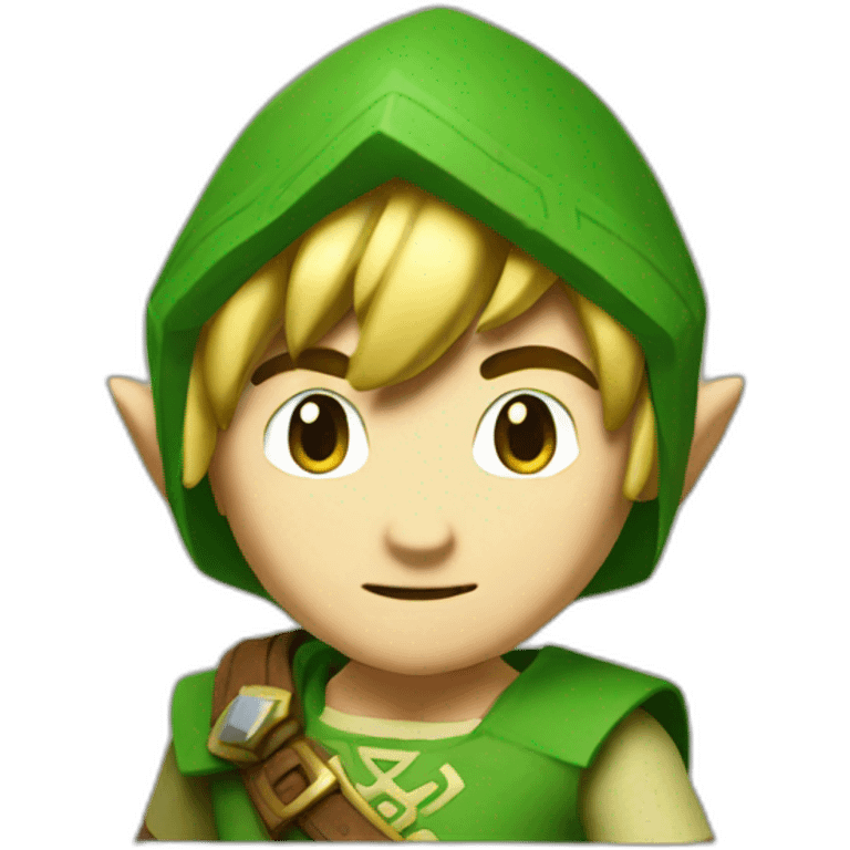 Link from Zelda game emoji