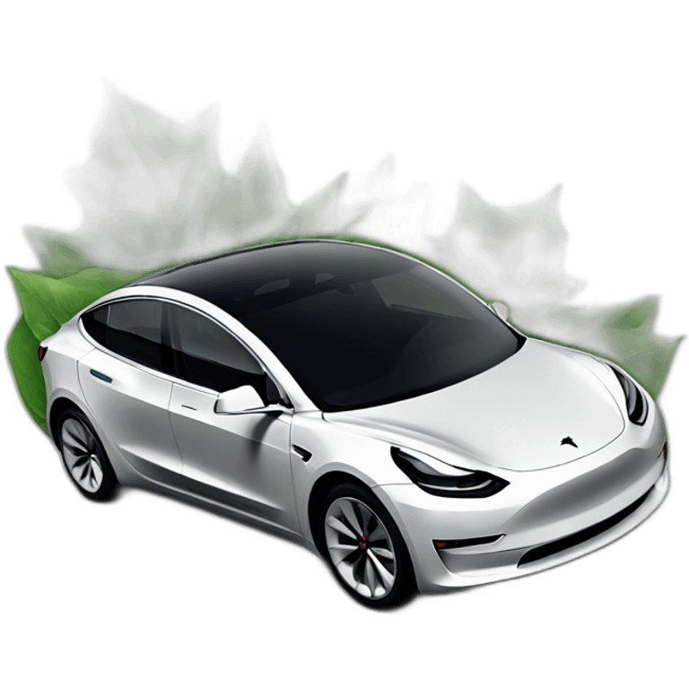 tesla model 3 emoji