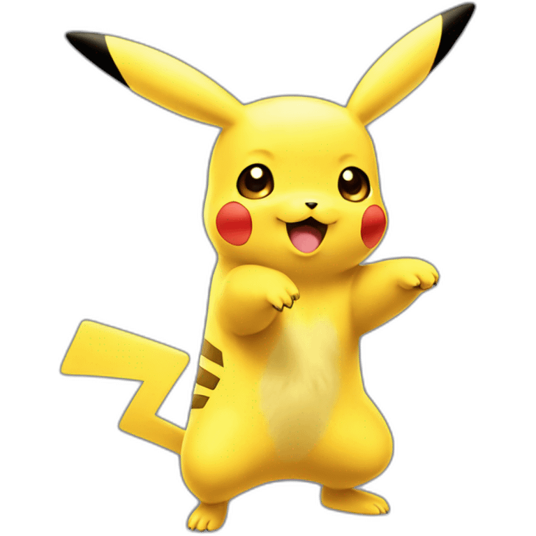 Pikachu tête emoji