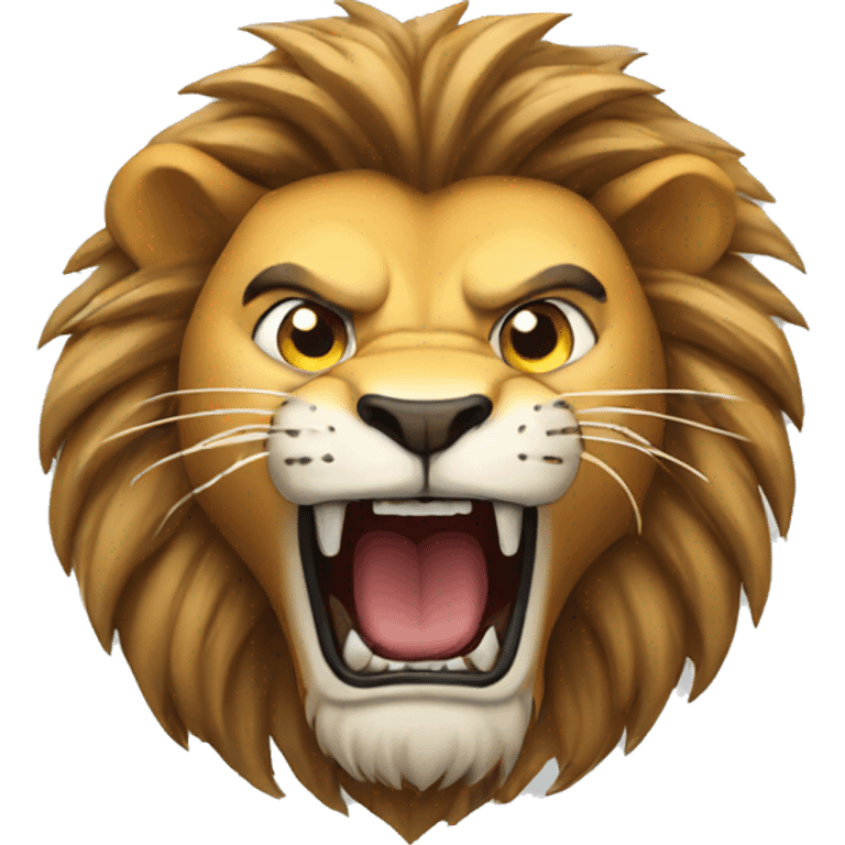 LION FURIOUS emoji