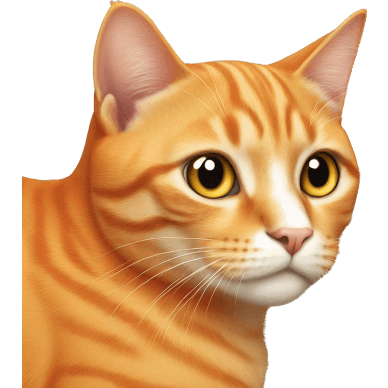 orange cat  emoji