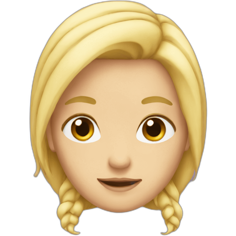 Blond mer emoji