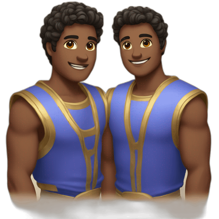 Apollo and Hyacinth emoji