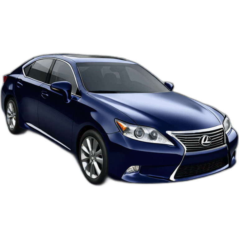 Lexus es350 2007 navy blue emoji