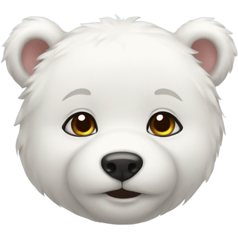 White bear babies emoji