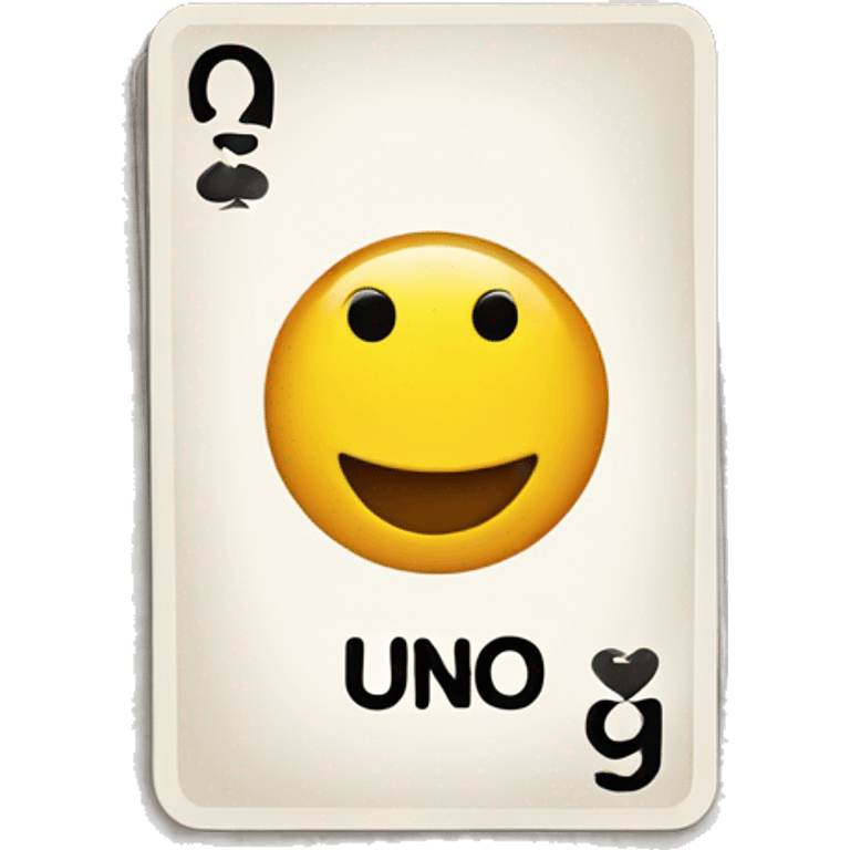 Uno card emoji