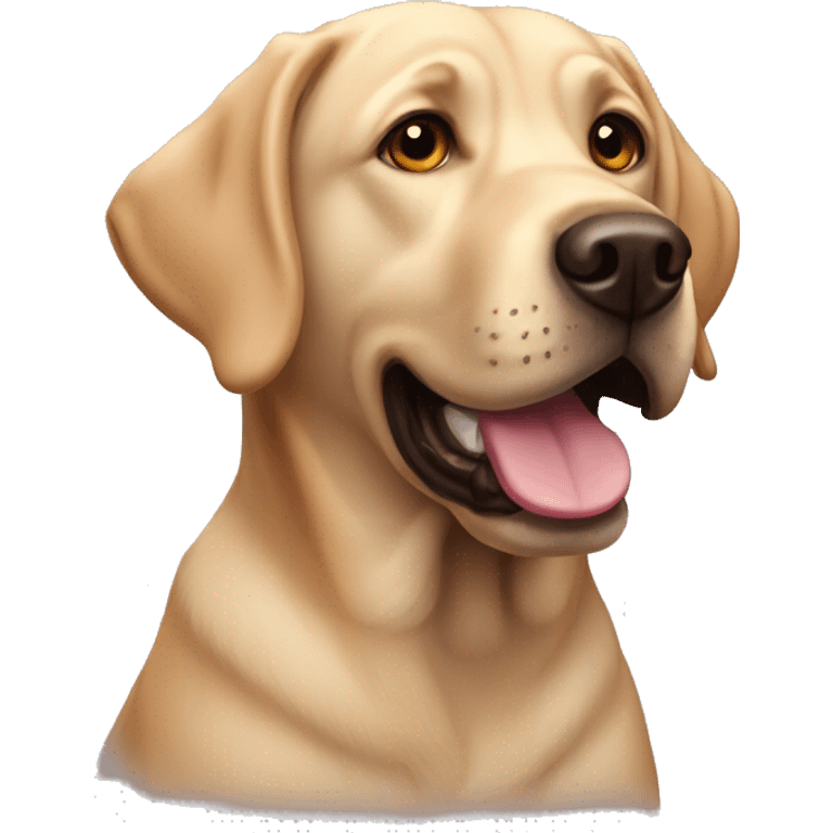 a labrador retriever  emoji