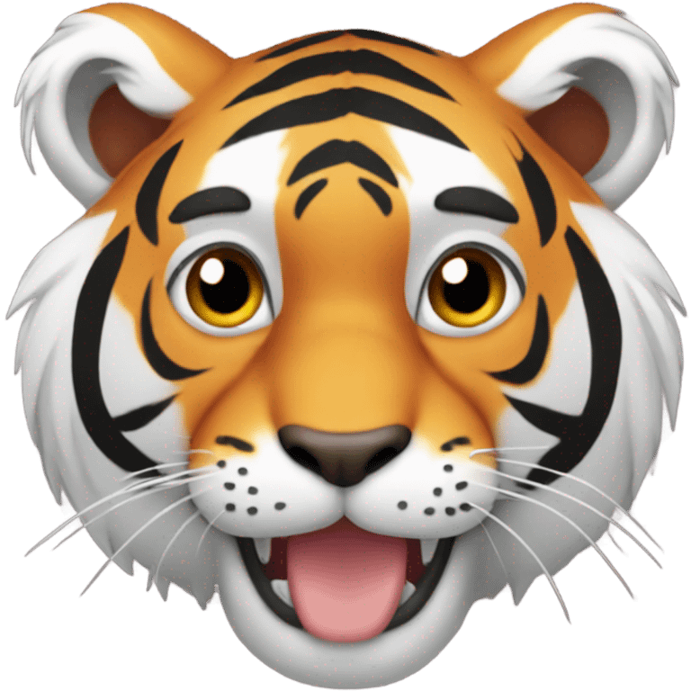 Tiger new years emoji