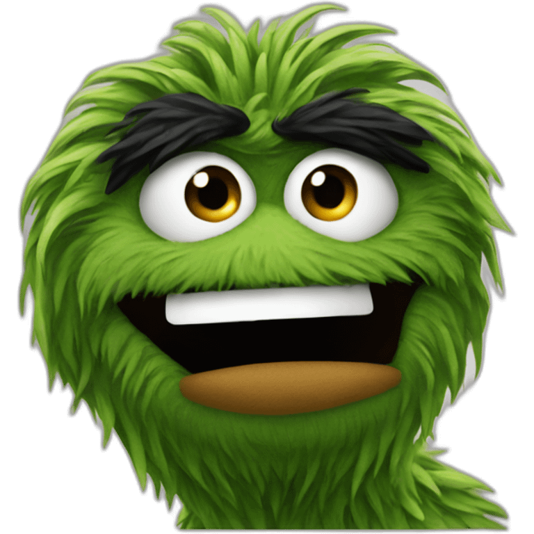 Oscar the grouch emoji