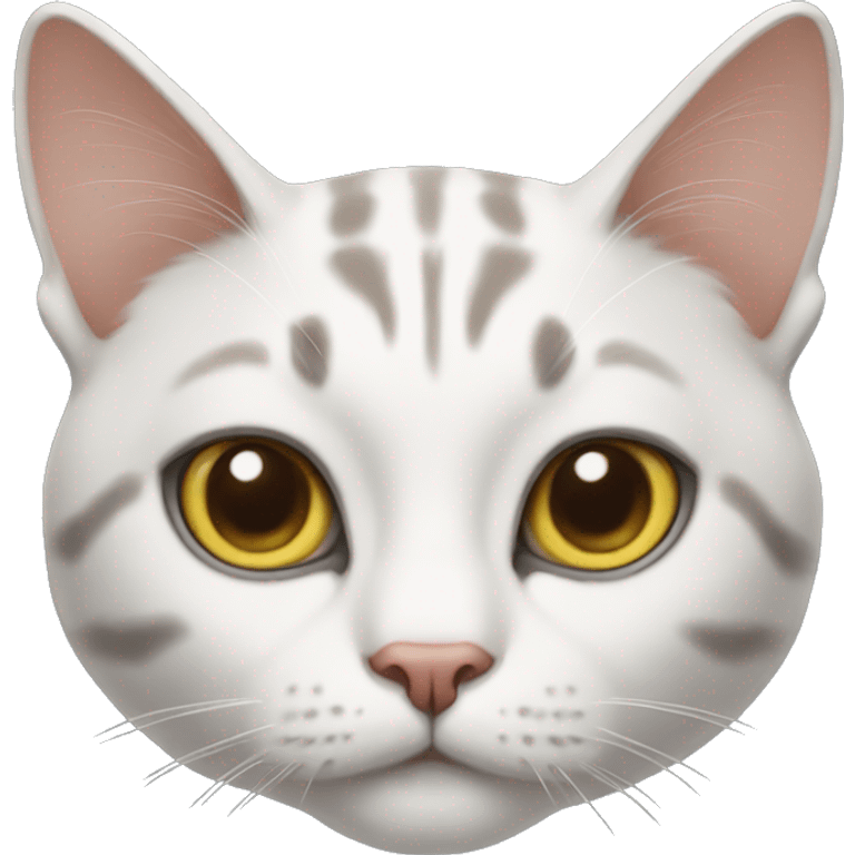 Realistic cat emoji