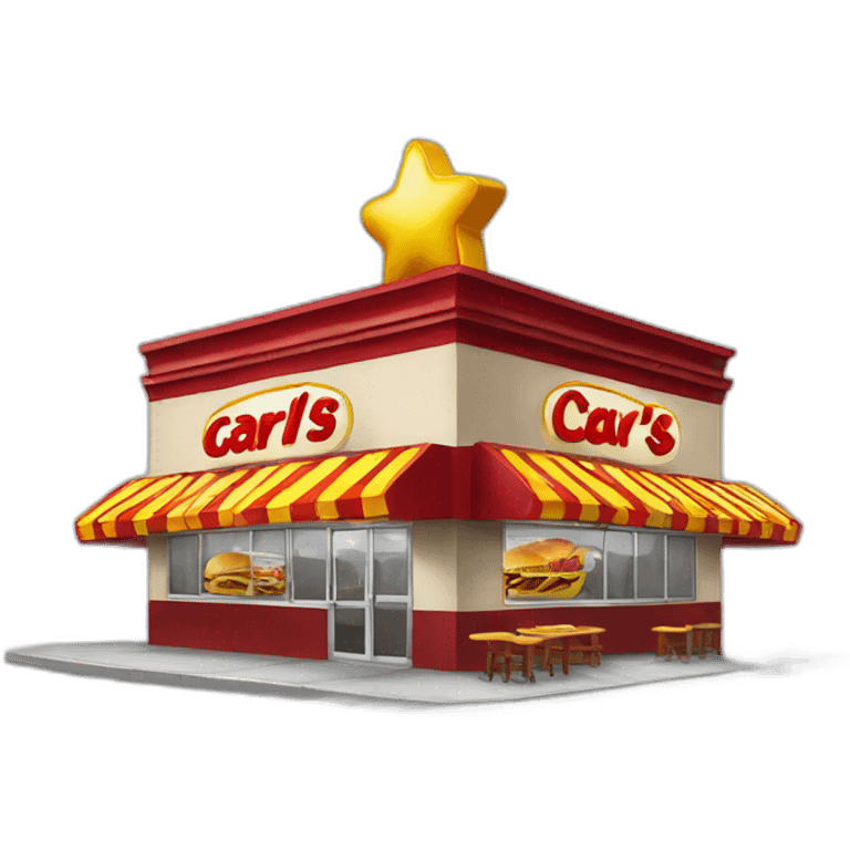 carls jr restaurant emoji