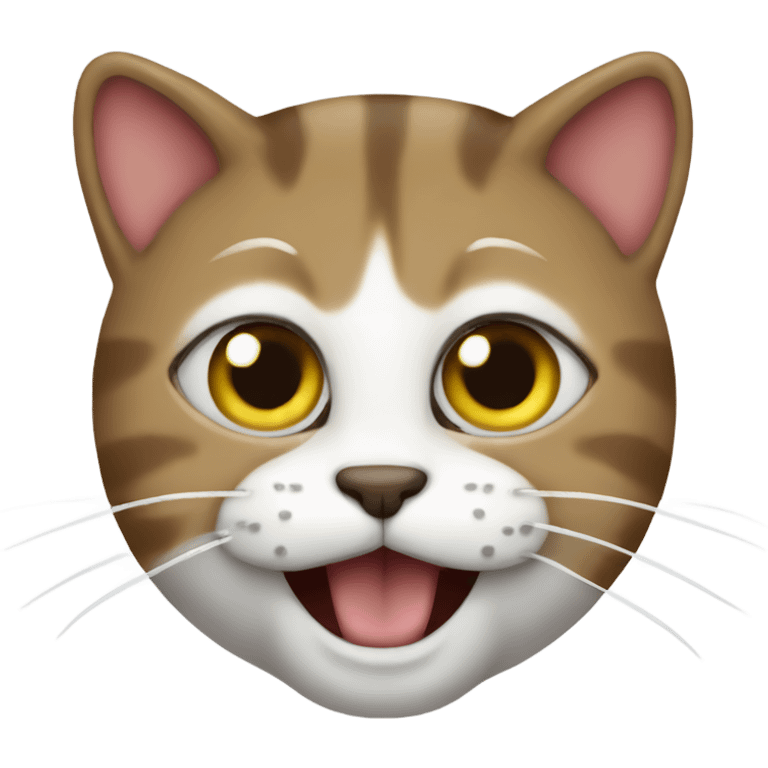 silly cat emoji