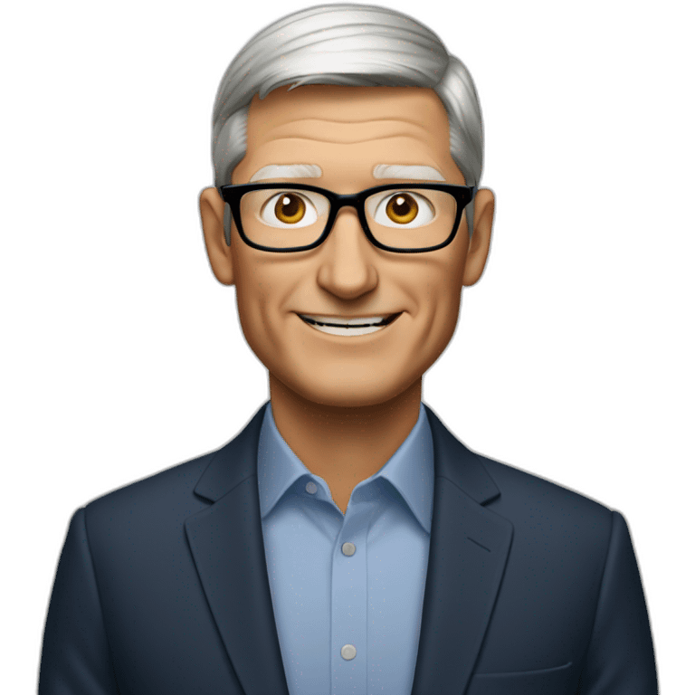 tim cook just works emoji