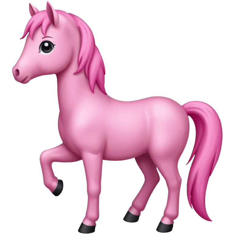 Pink pony emoji