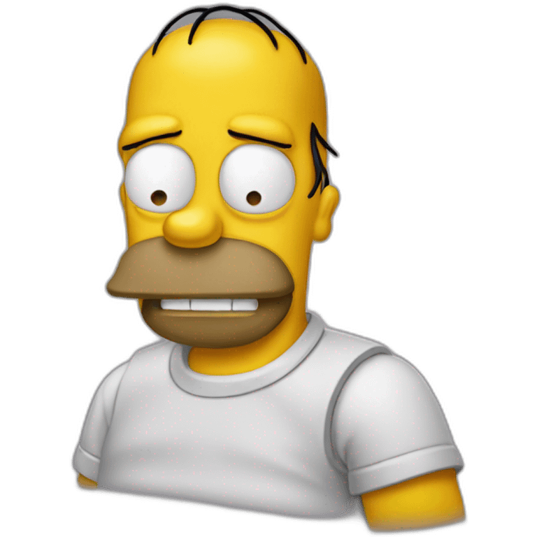 Homer simspson emoji