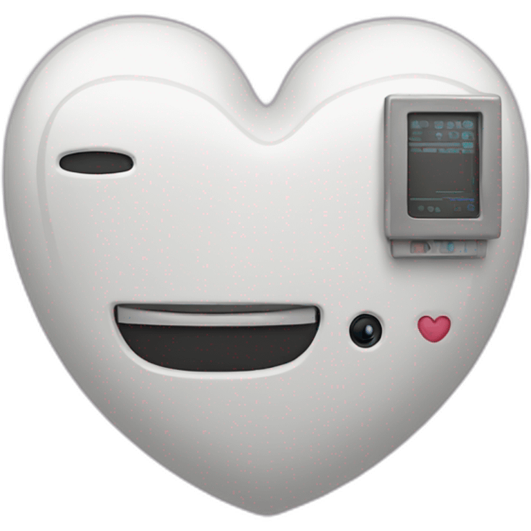 computer heart emoji